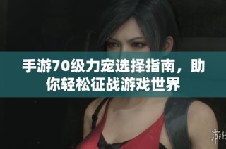 手游70级力宠选择指南，助你轻松征战游戏世界