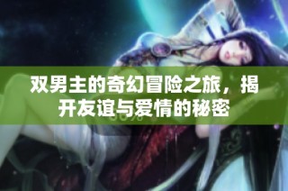 双男主的奇幻冒险之旅，揭开友谊与爱情的秘密
