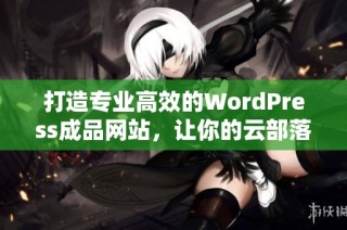 打造专业高效的WordPress成品网站，让你的云部落更出彩