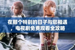 在那个特别的日子与您相遇，电视剧免费观看全攻略