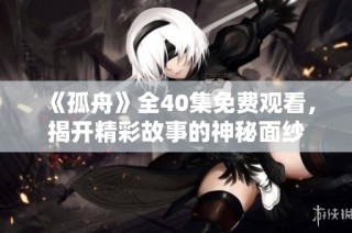 《孤舟》全40集免费观看，揭开精彩故事的神秘面纱