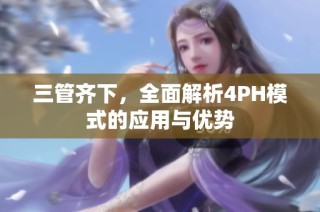 三管齐下，全面解析4PH模式的应用与优势