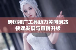 跨国推广工具助力黄冈网站快速发展与营销升级