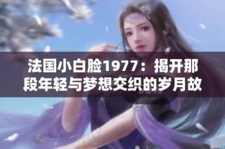 法国小白脸1977：揭开那段年轻与梦想交织的岁月故事