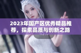 2023年国产区优秀精品推荐，探索品质与创新之路
