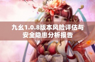 九幺1.0.8版本风险评估与安全隐患分析报告
