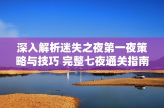 深入解析迷失之夜第一夜策略与技巧 完整七夜通关指南