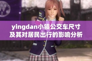 yingdan小镇公交车尺寸及其对居民出行的影响分析