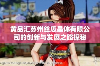 黄品汇苏州丝瓜晶体有限公司的创新与发展之路探秘