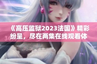 《高压监狱2023法国》精彩纷呈，尽在两集在线观看体验