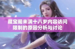 藏宝阁未满十八岁内容访问限制的原因分析与讨论