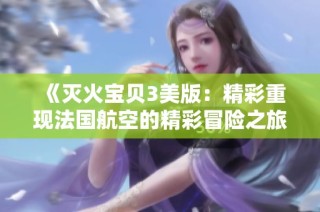 《灭火宝贝3美版：精彩重现法国航空的精彩冒险之旅》