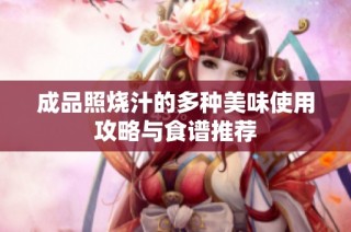 成品照烧汁的多种美味使用攻略与食谱推荐