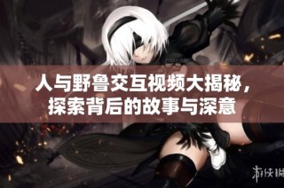 人与野鲁交互视频大揭秘，探索背后的故事与深意