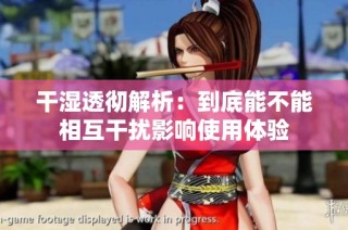 干湿透彻解析：到底能不能相互干扰影响使用体验
