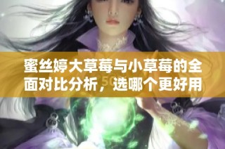 蜜丝婷大草莓与小草莓的全面对比分析，选哪个更好用