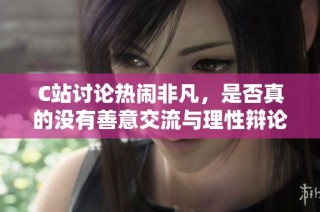 C站讨论热闹非凡，是否真的没有善意交流与理性辩论？