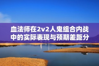 血法师在2v2人鬼组合内战中的实际表现与预期差距分析