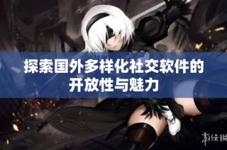 探索国外多样化社交软件的开放性与魅力