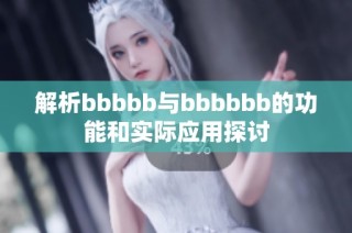 解析bbbbb与bbbbbb的功能和实际应用探讨