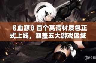 《血源》首个高清材质包正式上线，涵盖五大游戏区域