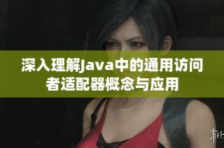 深入理解Java中的通用访问者适配器概念与应用