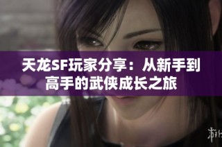 天龙SF玩家分享:从新手到高手的武侠成长之旅