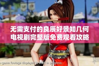 无需支付的良辰好景知几何电视剧完整版免费观看攻略