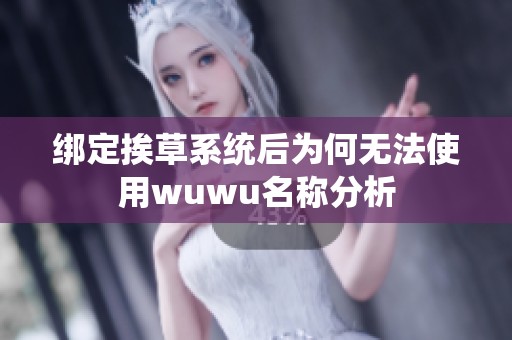 绑定挨草系统后为何无法使用wuwu名称分析