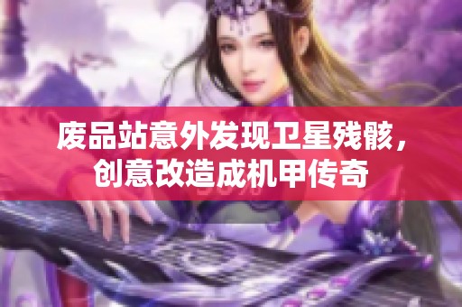废品站意外发现卫星残骸，创意改造成机甲传奇