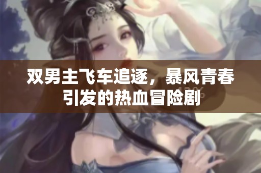 双男主飞车追逐，暴风青春引发的热血冒险剧