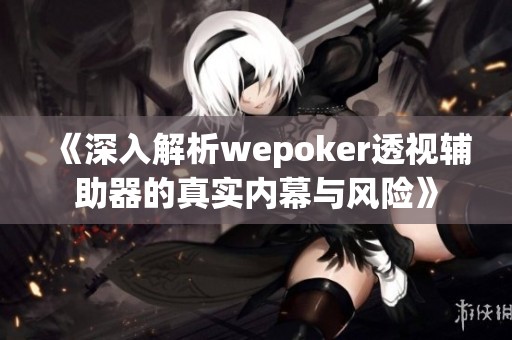 《深入解析wepoker透视辅助器的真实内幕与风险》