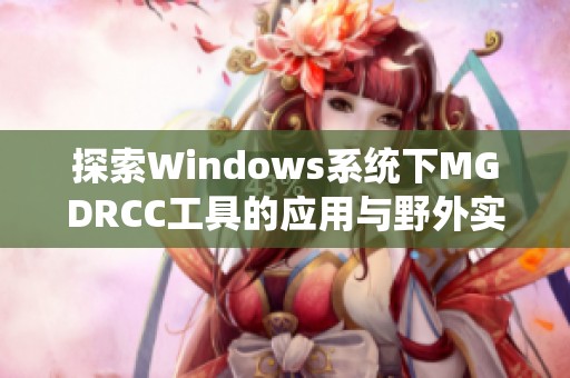探索Windows系统下MGDRCC工具的应用与野外实践技巧