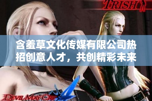 含羞草文化传媒有限公司热招创意人才，共创精彩未来