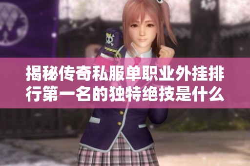 揭秘传奇私服单职业外挂排行第一名的独特绝技是什么