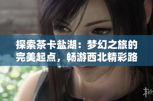 探索茶卡盐湖：梦幻之旅的完美起点，畅游西北精彩路线