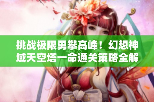挑战极限勇攀高峰！幻想神域天空塔一命通关策略全解析