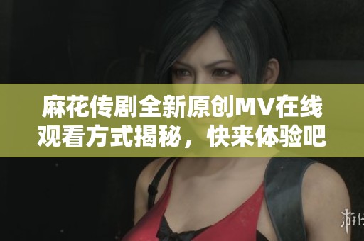 麻花传剧全新原创MV在线观看方式揭秘，快来体验吧