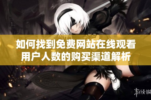如何找到免费网站在线观看用户人数的购买渠道解析