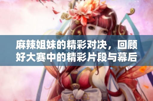 麻辣姐妹的精彩对决，回顾好大赛中的精彩片段与幕后花絮