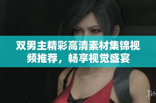 双男主精彩高清素材集锦视频推荐，畅享视觉盛宴