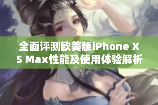 全面评测欧美版iPhone XS Max性能及使用体验解析