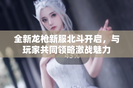 全新龙枪新服北斗开启，与玩家共同领略激战魅力