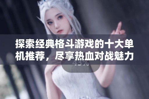探索经典格斗游戏的十大单机推荐，尽享热血对战魅力
