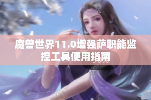 魔兽世界11.0增强萨职能监控工具使用指南