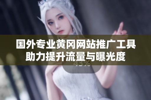 国外专业黄冈网站推广工具助力提升流量与曝光度