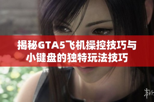 揭秘GTA5飞机操控技巧与小键盘的独特玩法技巧