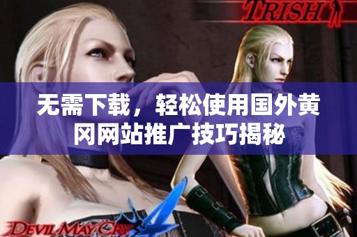无需下载，轻松使用国外黄冈网站推广技巧揭秘