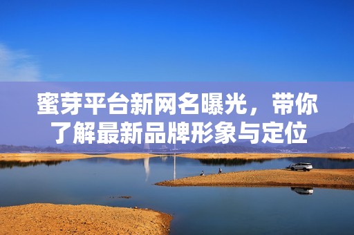 蜜芽平台新网名曝光，带你了解最新品牌形象与定位