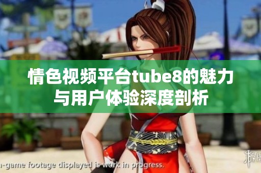情色视频平台tube8的魅力与用户体验深度剖析